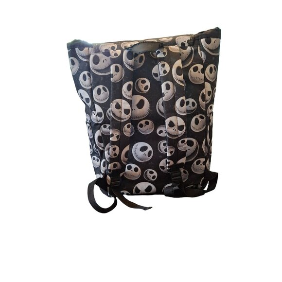 The Nightmare Before Christmas Backpack  Jack Skellington Print  Black White - Picture 2 of 4